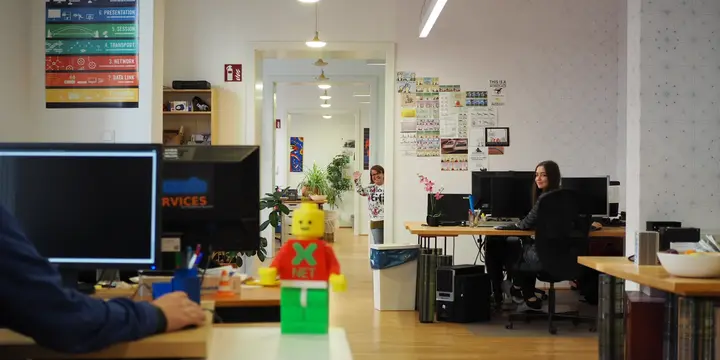 schongenial Beitrag - Büroeinblick